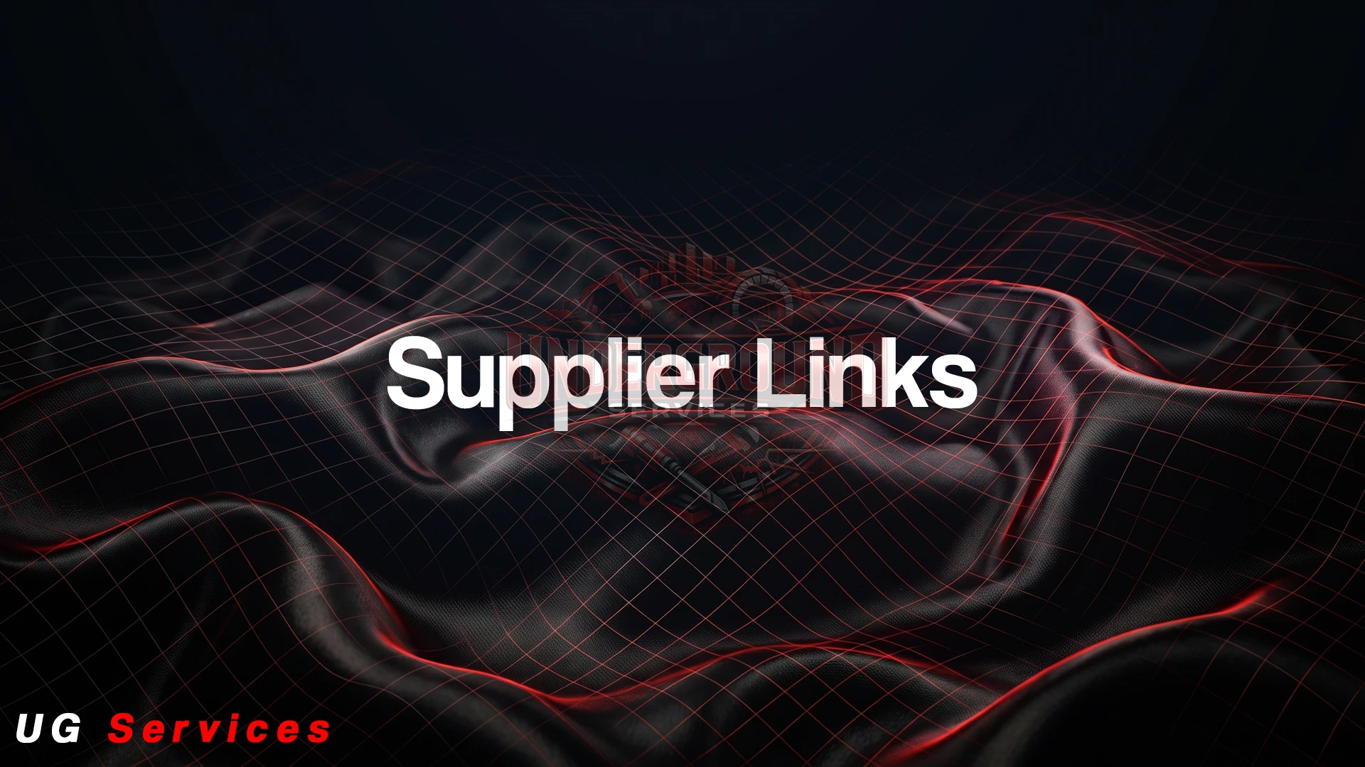 Supplier Links